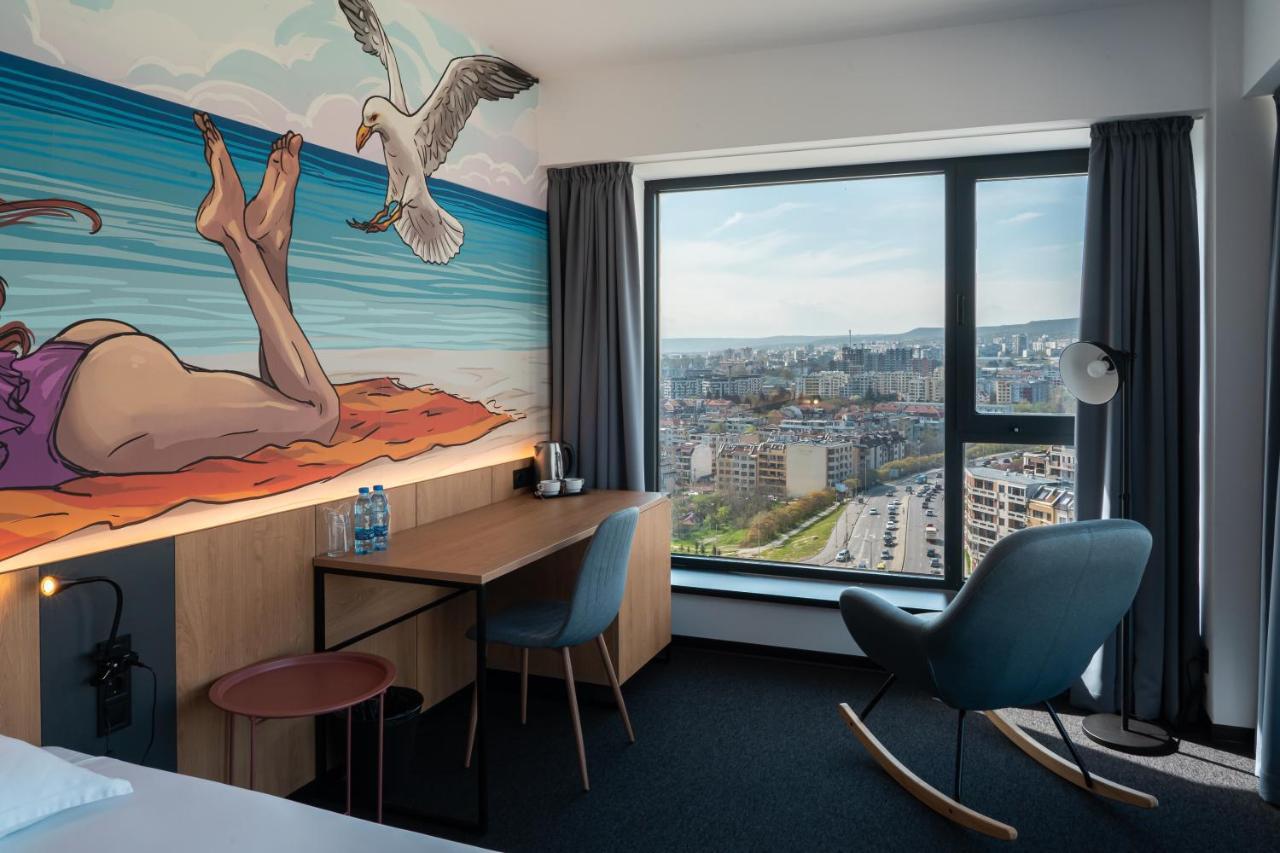 Hotel Campus 90 - Free Parking Várna Kültér fotó