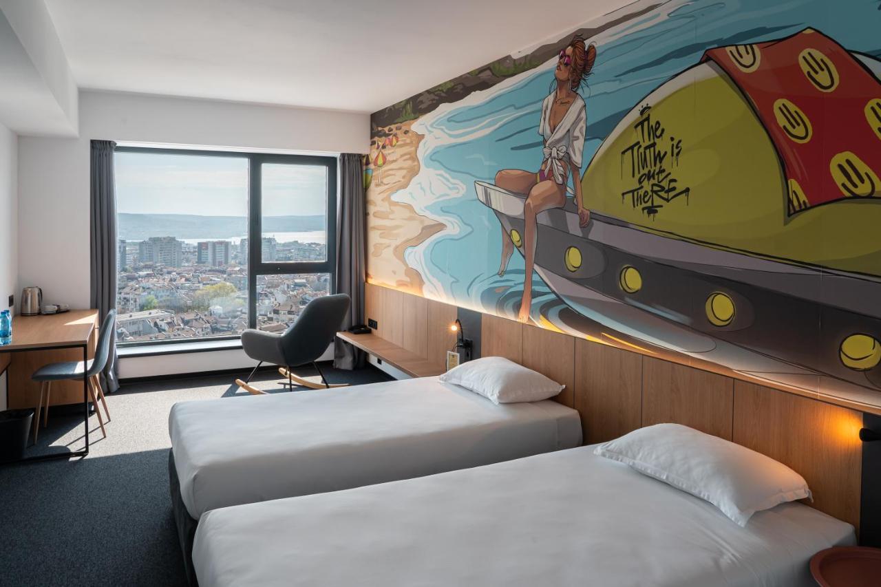 Hotel Campus 90 - Free Parking Várna Kültér fotó