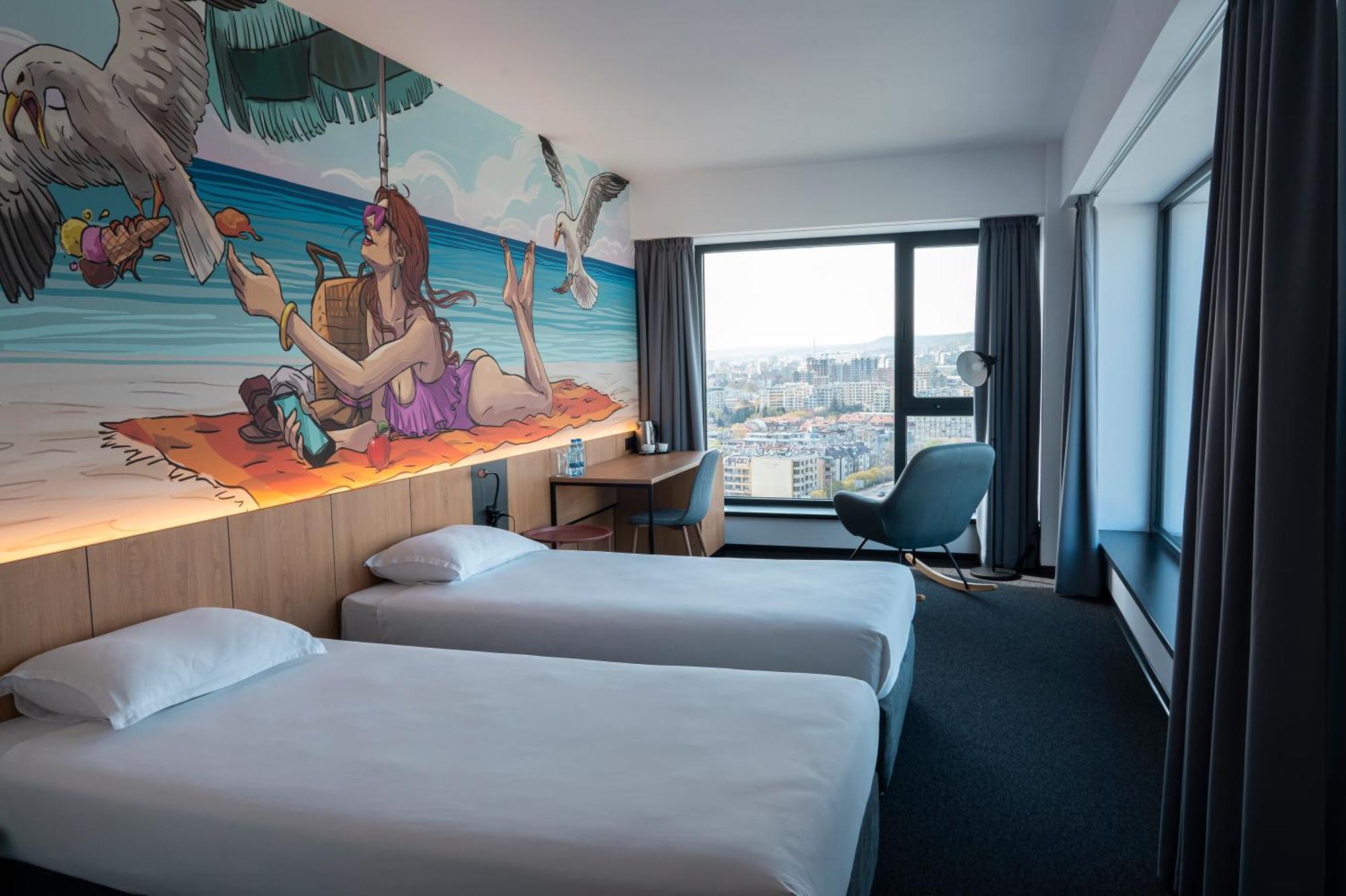 Hotel Campus 90 - Free Parking Várna Kültér fotó